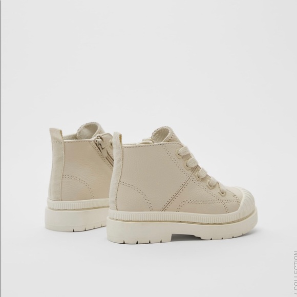 Leather high-tops - Picture 2 of 3